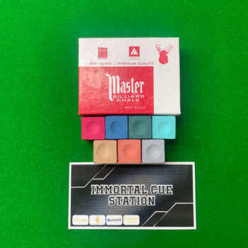 [MASTER - Imported snooker/pool chalk ] Various Colour (1 pcs)